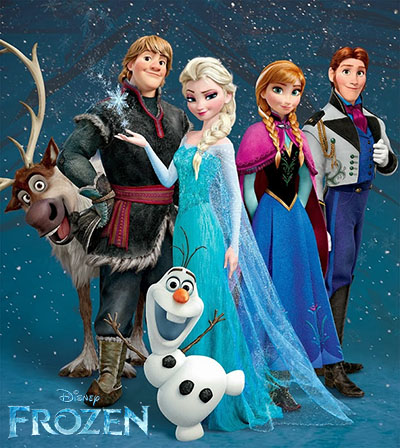 دانلود انیمیشن منجمد Frozen 2013 دوبله فارسی